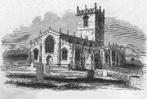 Ecclesfield Church from the south-west