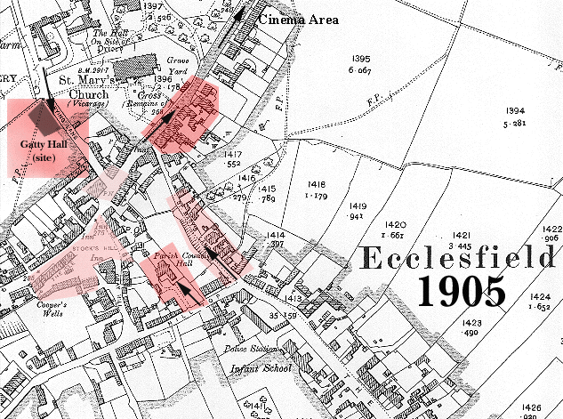 Church area map